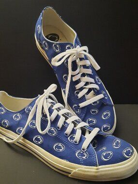 Penn State Row One Canvas Shoes Unisex Size M10, W11.5